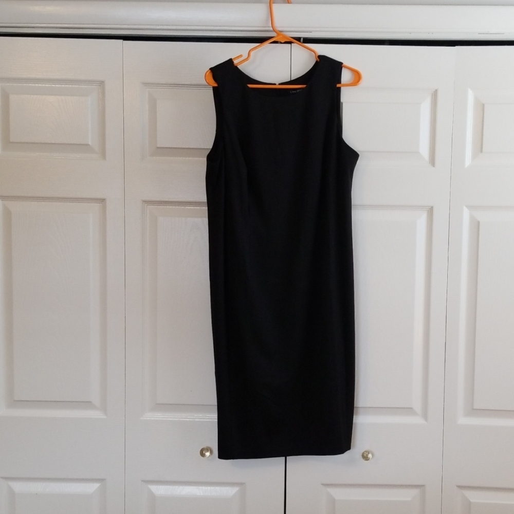 Lane Bryant sleeveless black dress sz 16